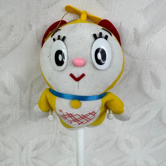 Doraemon Dorami B2405 EPOCH Flying Copter Plush 6" Stuffed Toy Doll Japan - Picture 6 of 6